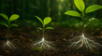 Comunicación química: el lenguaje invisible de las plantas.