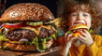 Hamburguesa casera rica en proteínas para los niños.