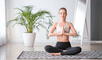 La postura de yoga para bajar la hinchazón.