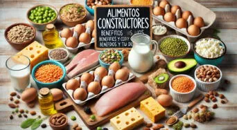 Alimentos constructores: Qué son, beneficios y cómo incluirlos en tu dieta