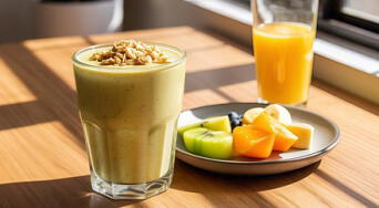 ¿Sin tiempo en las mañanas? Este batido de avena es tu mejor aliado