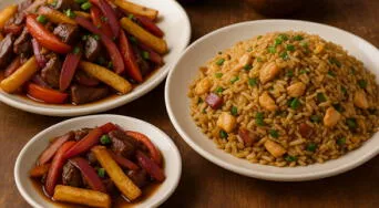 Qué tan saludables son el lomo saltado y el arroz chaufa, los platos peruanos más famosos del mundo: Nutricionistas responden