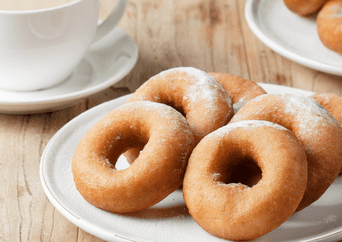 Las donas saludables sin harina ni azúcar para disfrutar el invierno ¡Y son deliciosas!