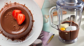 Budín de chocolate en licuadora: fácil, húmedo y con solo 5 ingredientes ¡Ideal para este invierno!