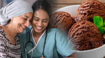 El SORPRENDENTE motivo por el que los médicos recomiendan a los pacientes con cáncer comer helado