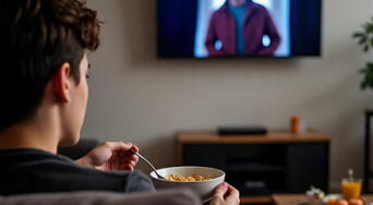 La razón por la que no debes comer mirando la TV, según una experta en nutrición