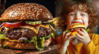 ¡Para chuparse los dedos!: la hamburguesa rica en proteínas que los niños de la casa amarán