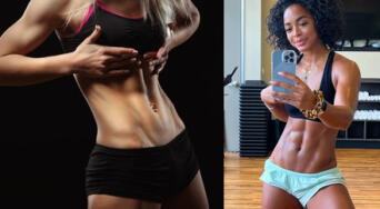 La rutina de 7 minutos para abdominales tonificados, según Jenna de León, fisicoculturista