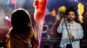 Expertos advierten sobre los daños que provocan los ruidos fuertes en los niños tras polémica por bebé en concierto de Maluma