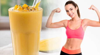 El poderoso batido con mango que impulsa tu crecimiento muscular, según expertos