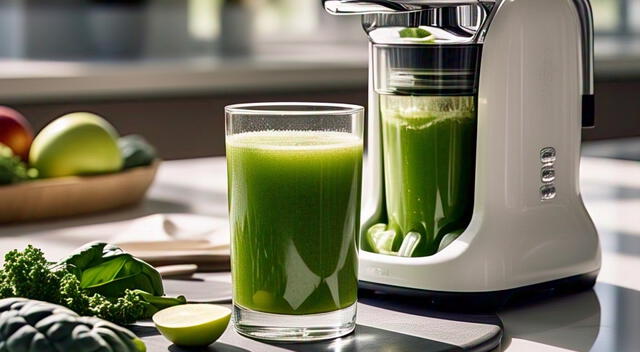 Comenzar el día con un jugo verde para bajar de peso es una forma efectiva de ofrecerle al cuerpo nutrientes esenciales.