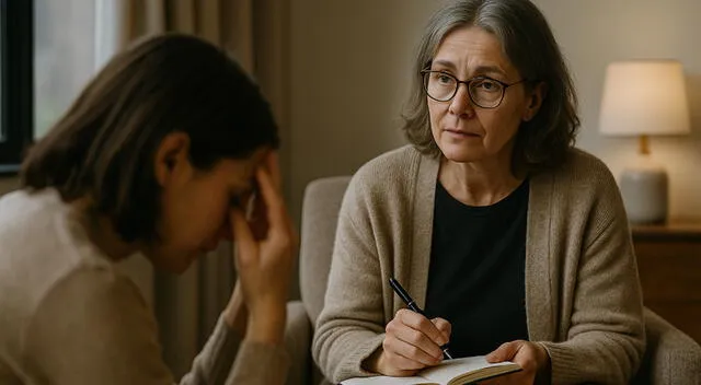 “Reconocer que necesitamos ayuda no es signo de debilidad, sino de valentía”, dice la psicóloga Alejandra Samaniego. Foto: composición GLR/difusión “Reconocer que necesitamos ayuda no es signo de debilidad, sino de valentía”, dice la psicóloga Alejandra Samaniego. Foto: composición GLR/difusión