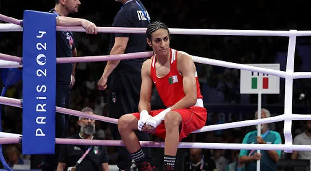 Khelif reabrió la polémica sobre biología y deporte. Foto: Getty Images Khelif reabrió la polémica sobre biología y deporte. Foto: Getty Images