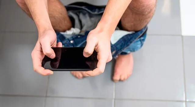Ir al baño con el móvil puede afectar negativamente a la salud digestiva. Ir al baño con el móvil puede afectar negativamente a la salud digestiva.