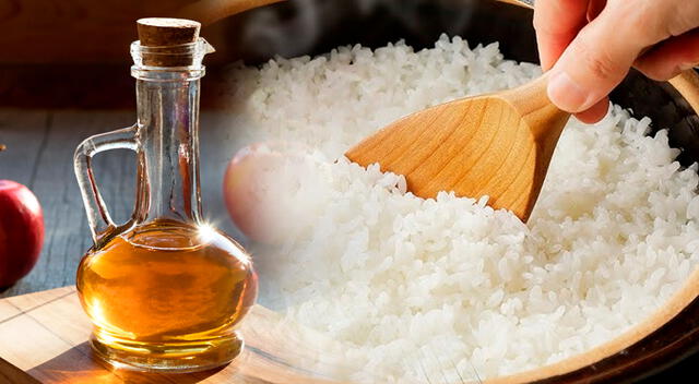 Incorporar vinagre en la cocción del arroz puede contribuir a una digestión más lenta y saludable de los carbohidratos.