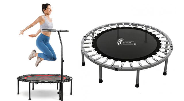 Entrenar en trampolín mejora la resistencia y reduce el impacto en las articulaciones. Entrenar en trampolín mejora la resistencia y reduce el impacto en las articulaciones.