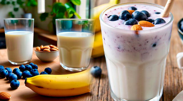 Los smoothies con frutas, verduras y proteínas son una alternativa más saludable a los jugos frutales. Los smoothies con frutas, verduras y proteínas son una alternativa más saludable a los jugos frutales.
