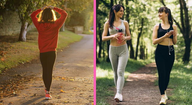 Caminar es saludable para la salud. Caminar es saludable para la salud.