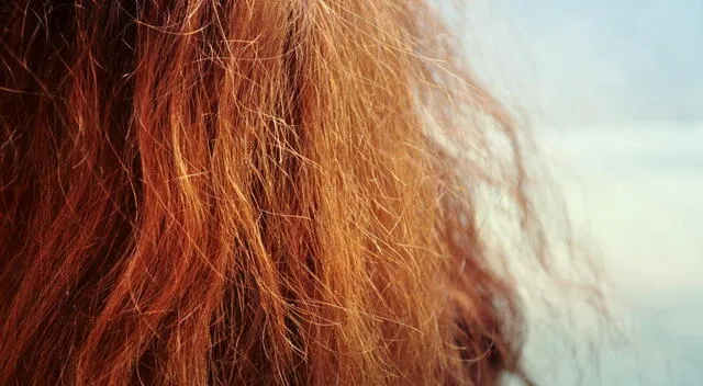 Cabello con frizz. Cabello con frizz.