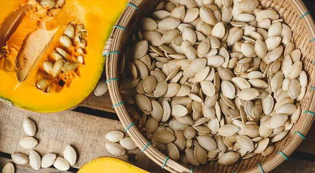 Semilla de calabaza. Semilla de calabaza.