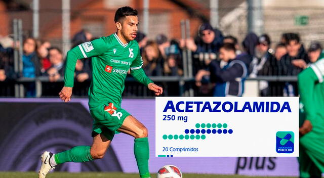 La acetazolamida está prohibida tanto dentro como fuera de la competición.