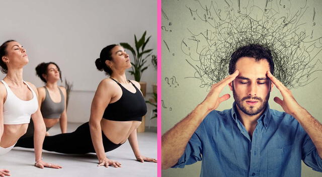 El yoga combate el estrés.