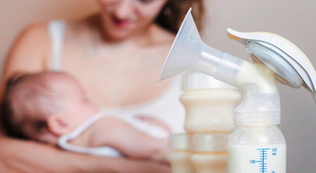 Extracción de leche.