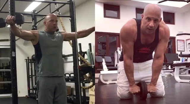 Vin Diesel mantiene una rutina variada de fuerza y movilidad para llegar en forma a sus papeles de acción.