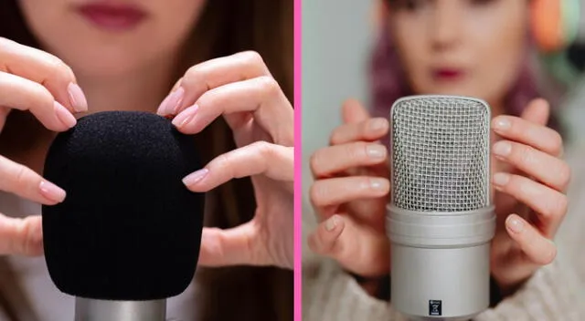 Personas usan ASMR para dormir y relajarse. Personas usan ASMR para dormir y relajarse.