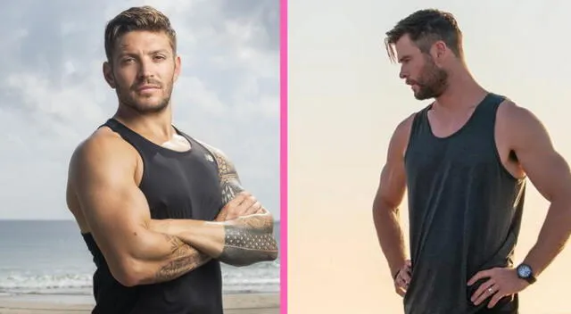 Luke Zocchi, entrenador de Chris Hemsworth. Luke Zocchi, entrenador de Chris Hemsworth.