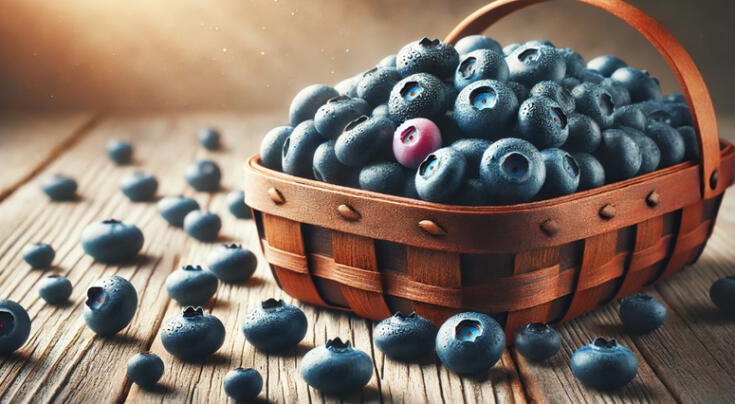 Los arándanos son frutos pequeños pero con muchas propiedades beneficiosas para la salud.