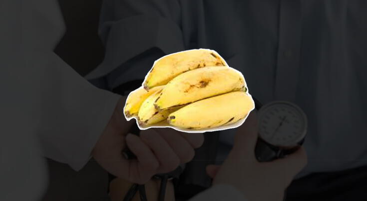 El plátano: la fruta que podría cambiar tu bienestar.