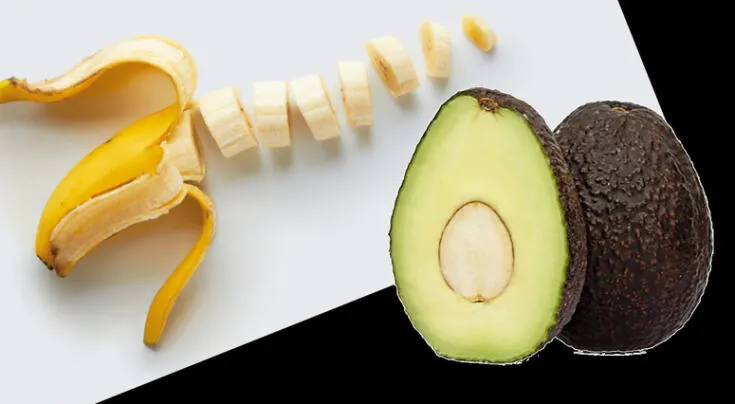 Palta y plátano: dos pilares de una nutrición inteligente.
