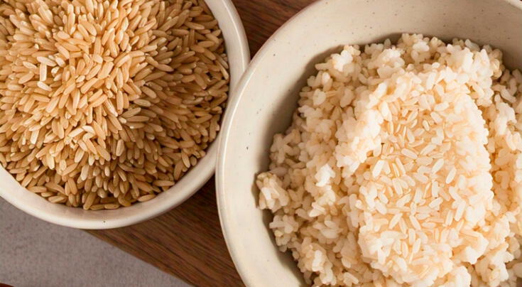 Es mejor el arroz integral o el arroz blanco.