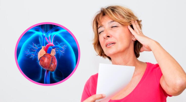 4 enfermedades cardíacas en la menopausia.