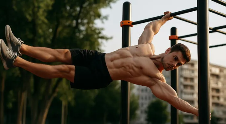 Usa barras o bandas elásticas para llevar tu entrenamiento al máximo.