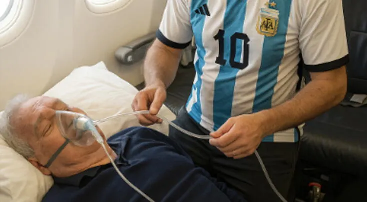 Un vuelo marcado por la pasión y la emergencia.