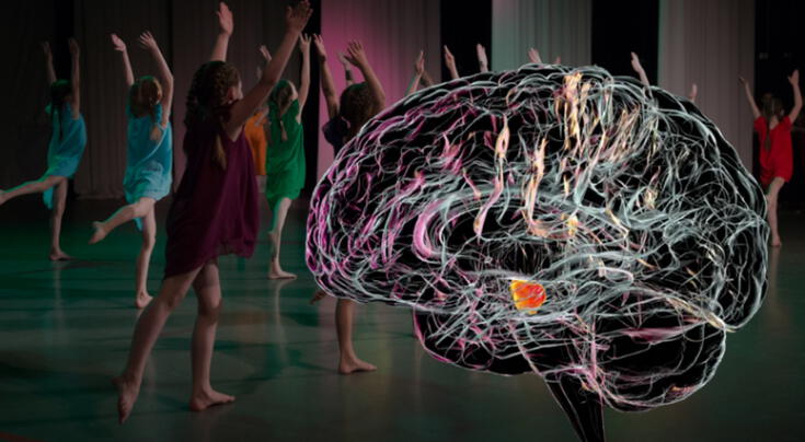 El baile como medicina para el cerebro.
