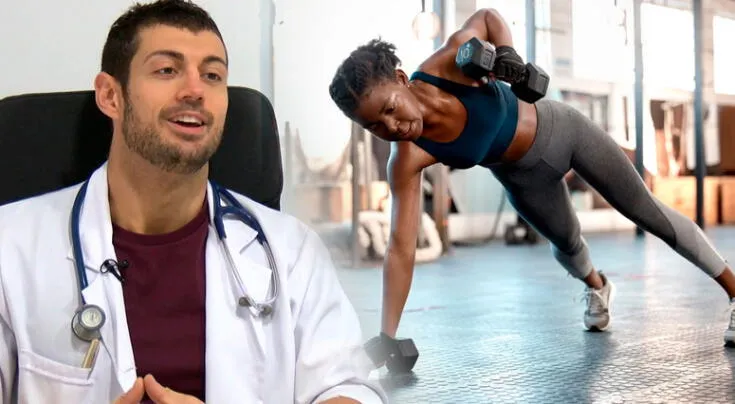 Cardiólogo explica los riesgos de enfocarte únicamente en el entrenamiento de fuerza.