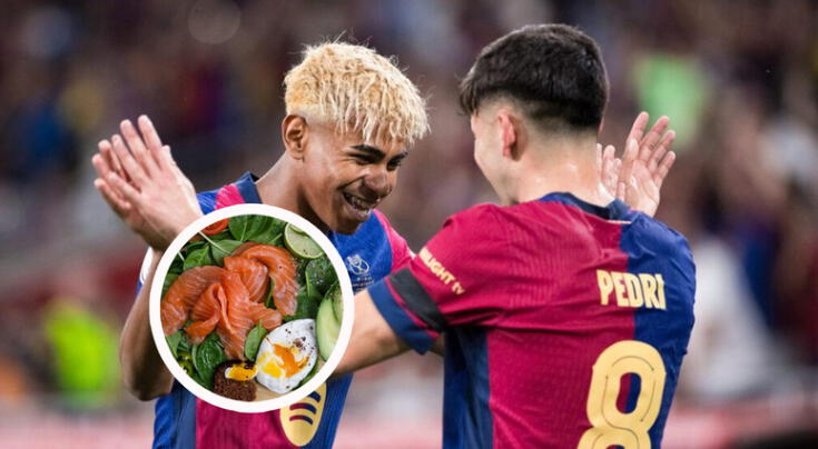 Estrella del Barcelona revela la dieta para mantenerse fuerte.