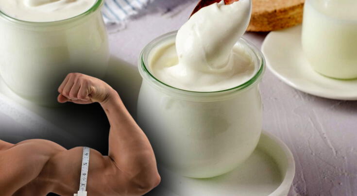 Cuánta proteína tiene el yogurt griego y cómo ayuda a ganar masa muscular según expertos