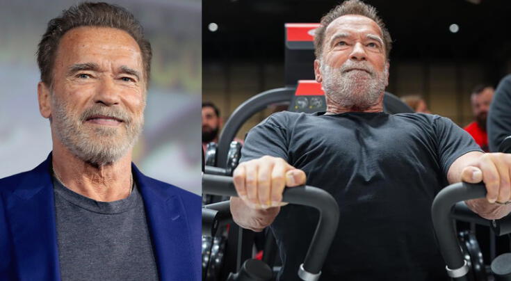 La rutina de Arnold Schwarzenegger para mantenerse fuerte a los 78.