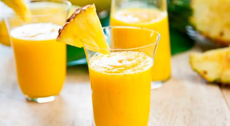 Estos son los beneficios del licuado de piña en ayunas. Estos son los beneficios del licuado de piña en ayunas.