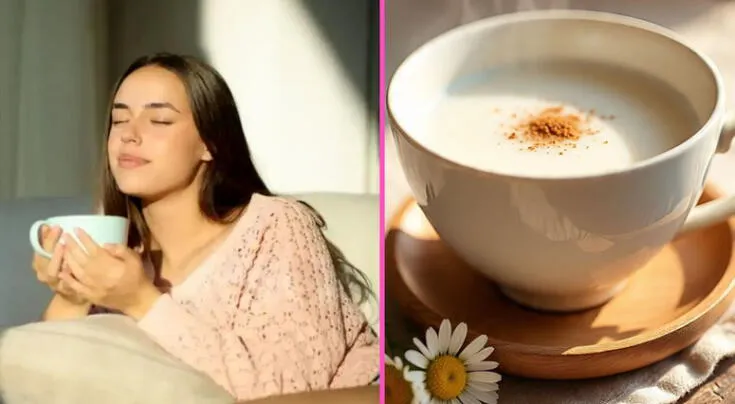Conoce los grandes beneficios del té de manzanilla con leche y descubre si es mejor consumirlo en ayunas o antes de dormir