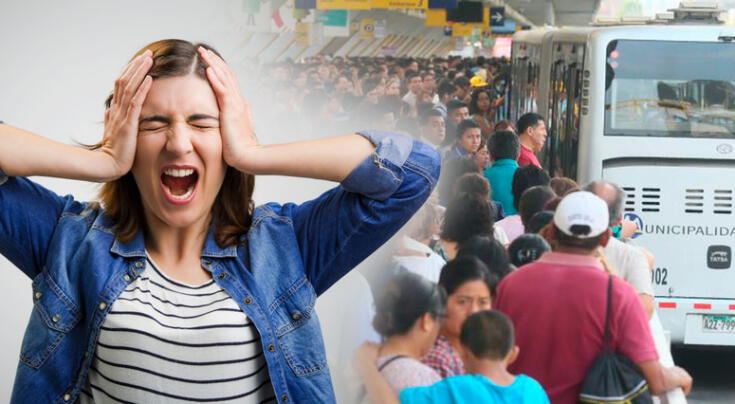 El impacto de usar el metropolitano en la salud mental.
